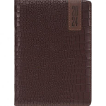 Щоденник 2024 датований А5 шкір.зам., тв.обкл.160л. 9401 лінія