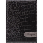 Щоденник недатований А5 шкір.зам., тв.обкл.160л. 9426 АНГЛ лінія