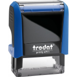 Штамп стандартний Trodat Printy 4911 "Сплачено" Синій корпус