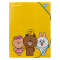 Папка YES A4 на гумці Line Friends - фото 1