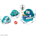 Лікар набір арт. 628-38 (216шт/2) 2 в 1, сумка машинка, аксес короб. 13*6*19см