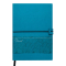 Діловий блокнот Buromax Travel А5 у клітинку з обкладинкою зі штучної шкіри 96 арк. L2U Бірюзовий (BM.29521102-06) - фото 1