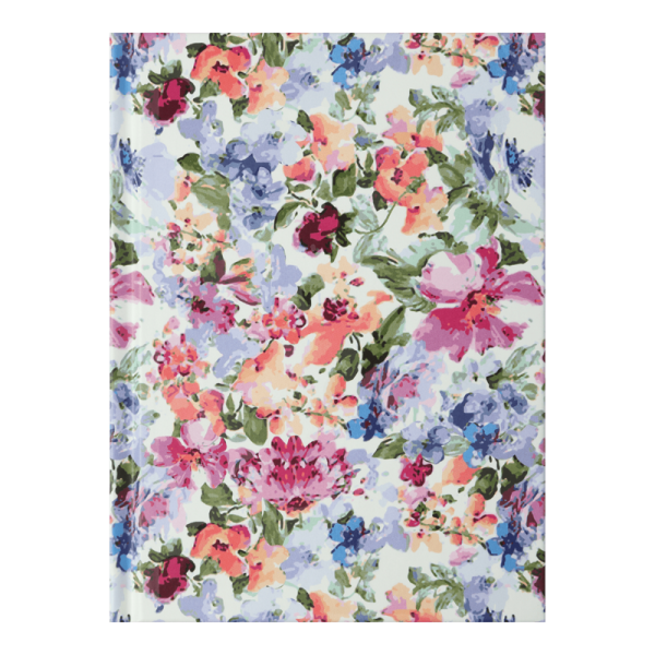 Записна книжка Buromax Flora А6 64 аркушів клітинку  - фото 1