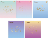 Зошит YES Goldstar Pusheen А5 24 аркушів в лінію х 10 шт 