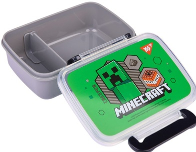 Ланч-бокс Yes Minecraft Creeper 420 мл  - фото 2