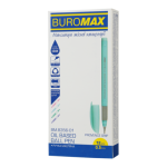 Ручка масляна Buromax ProvenceGrip, синя (з рез. Грипом) (BM.8356-01)