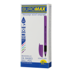 Ручка масляна Buromax SonataGrip синя з резиновим грипом (BM.8355-01)