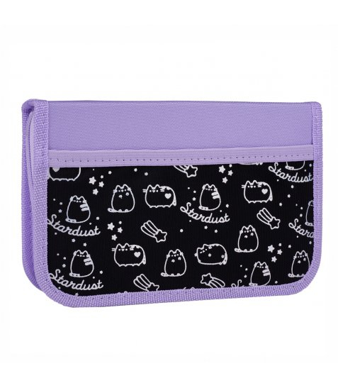 Пенал твердий одинарний з двома клапанами Yes Pusheen Shiny HP-04 - фото 4