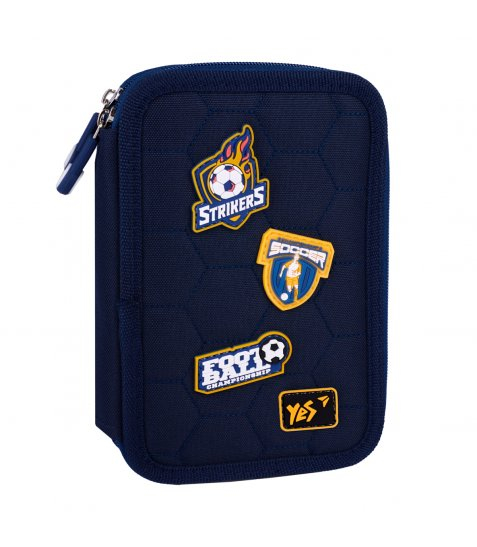Пенал твердий подвійний Yes Football Gamer HP-01 - фото 2