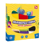 Полімерна глина 12 кольорів Полімерна глина 12 кольорів
