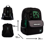 Рюкзак шкільний напівкаркасний YES Minecraft Unique S-104 