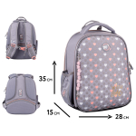 Рюкзак шкільний каркасний YES With Love H-100
