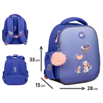 Рюкзак шкільний каркасний YES Purr Meow H-100 