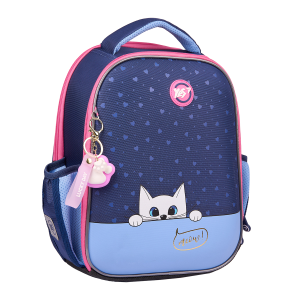 Рюкзак школьный каркасный YES Meow-Meow H-100 - фото 2