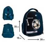 Рюкзак шкільний каркасний YES Football Game H-100