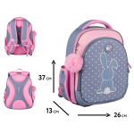 Рюкзак шкільний напівкаркасний YES Lovely Bunny S-109 