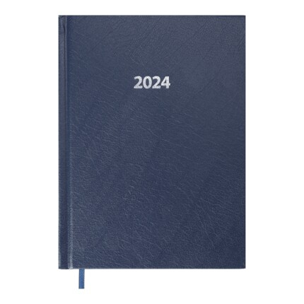 Щоденник датований 2024 Buromax STRONG А5 темно-синій 336 с (BM.2129-03)
