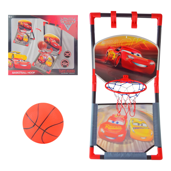 Баскетбольний набір EODS-39881A (18 шт) Cars в коробці 38*4, 5*44 см