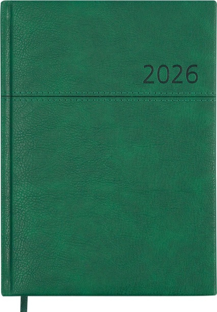 Щоденник 2026 Buromax А5 Orion Зелений - фото 1