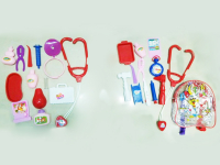 Лікар набір арт. 601A/602A (144шт/2) стетоскоп, шприц, градусник, аксес валіза см
