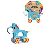 Дерев'яна іграшка Kids hits арт. KH20/011 (20шт) каталочка коник на планш.17*22, 3*6, 6 см