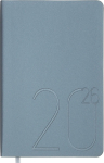 Щоденник 2026 А6 Buromax Steel Блактиний