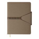 Щоденник датований 2025 NAVIGATOR BM.2124-18, A5, світло-коричневий, штучна шкіра/поролон