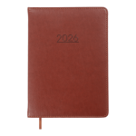 Щоденник датований 2026 Buromax PRIME А5 336 сторінок коричневий