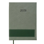 Щоденник "BuroMAX" /BM.21147-04/ ДАТ 2026 PRESTIGE, A5, зелений, штуч.шкіра