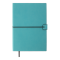 Блокнот діловий Buromax TRAVEL А5 бірюзовий в клітинку (BM.295121-06) - фото 1