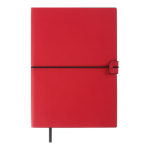 Блокнот діловий Buromax TRAVEL А5 червоний в клітинку (BM.295121-05)