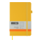 Книга записна ETALON 125*195 96 арк в лінію штучна шкіра, жовтий (BM.291260-08) - фото 1