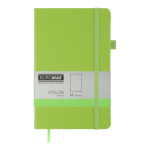 Книга записна ETALON 125*195, 96 арк чистый блок штучна шкіра, салатовий (BM.291060-15)