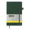 Книга записна PRIMO 125*195, 96 арк в клітинку штучна шкіра зелений (BM.291161-04) - фото 1