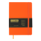 Блокнот діловий TOUCH ME А5 96л в клітинку штучна шкіра помаранчевий (BM.295102-11) - фото 1