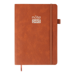 Блокнот діловий Buromax RESPECT А5 крапка коричневий 96арк (BM.295308-25)