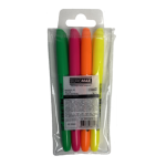 Набір текст-маркерів Buromax JOBMAX круглі 4шт (BM.8903-94)