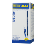 Ручка масляна Buromax Linea 0.5 мм синя (BM.8362-01)