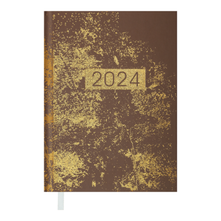 Щоденник датований 2024 Buromax MIRACLE А5 капучіно 336 с (BM.2179-32)