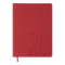 Щоденник датований 2024 Buromax STEEL А5 червоний 336 с (BM.2127-05) - фото 1