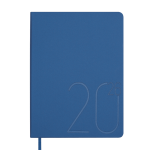 Щоденник датований 2026 Buromax Steel зі штучної шкіри А6 336 сторінок синій