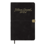 Щотижневик датований 2024 Buromax Velour A5 чорний 136 с (BM.2710-01)