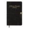 Щотижневик датований 2024 Buromax Velour A5 чорний 136 с (BM.2710-01) - фото 1