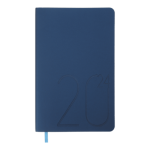 Щотижневик датований 2024 Buromax STEEL A5 темно-синій 136 с (BM.2709-03)