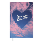 Щоденник недатований Buromax POSH A6 288 сторінок рожевий (BM.2621-10)