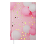 Щоденник недатований Buromax ONLY A6 288 сторінок рожевий (BM.2627-10)