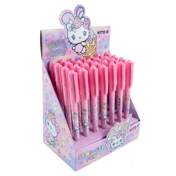 Ручка масляна Kite Hello Kitty HK23-033, синя - фото 2