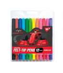 Фломастери YES 12 кольорів Race legend 650480