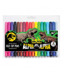 Фломастери YES 18 кольорів Jurassic World 650496