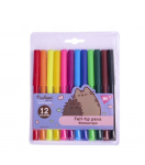 Фломастери Yes 12 кольорів Pusheen (650568)